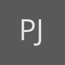 Peter Jacobsen avatar consisting of their initials in a circle with a dark grey background and light grey text.