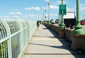 Arlington, Virginia, is one of RTC's 12 cities for the T-MAP project and already uses the eco-multi sensor on some trails. Photo: ##http://www.eco-compteur.com/Eco-MULTI.html?wpid=45127##Eco-Counter##
