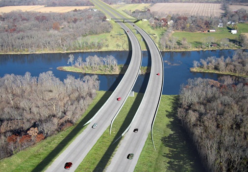 A rendering of the Illiana. Via Parsons Brinkerhoff
