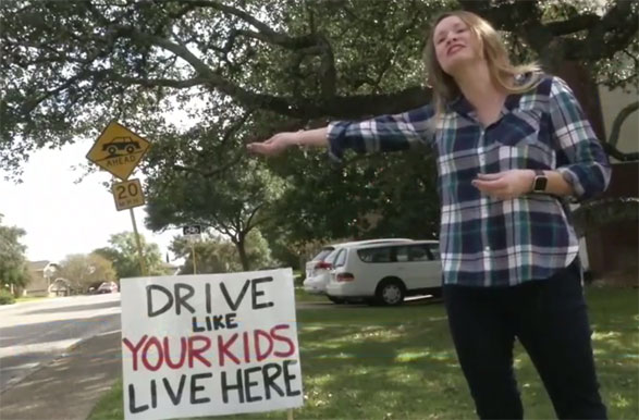 Hero Mom Fined By Police for Vigilante Traffic Calming