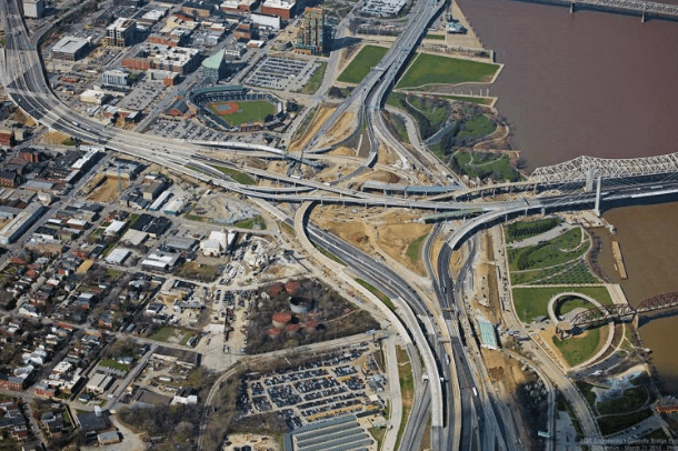 With Louisville’s Gargantuan New Interchange Comes a Profound Loss