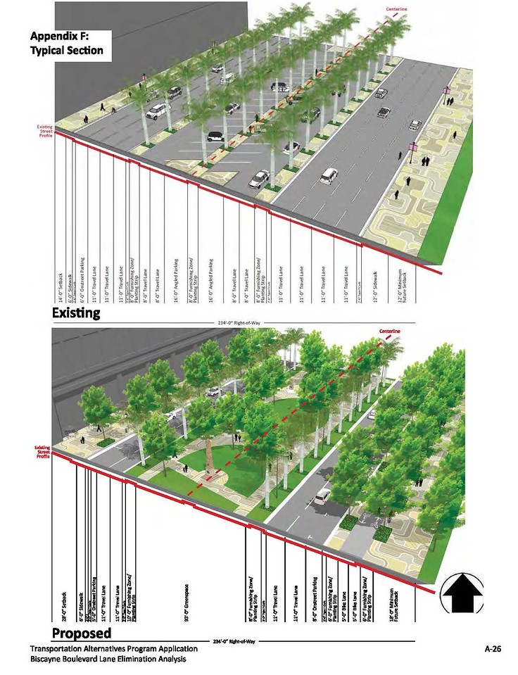 04 01 2016 BG -Application Biscayne Boulevard Lane Elimination Analysis-X2