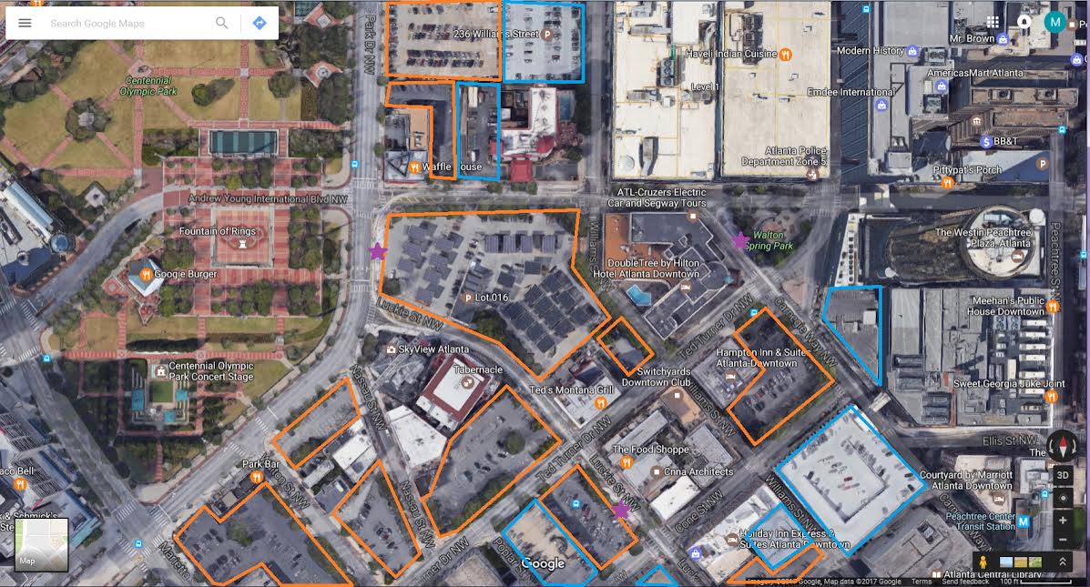 Atlanta Parking Crater
