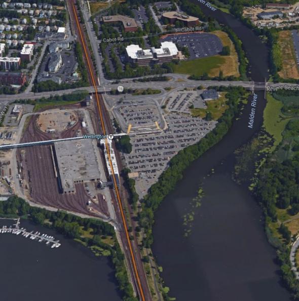 Malden Parking Crater