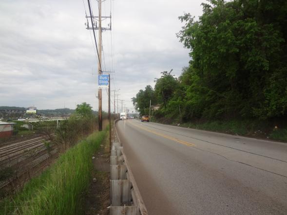 Pennsylvania bus stop