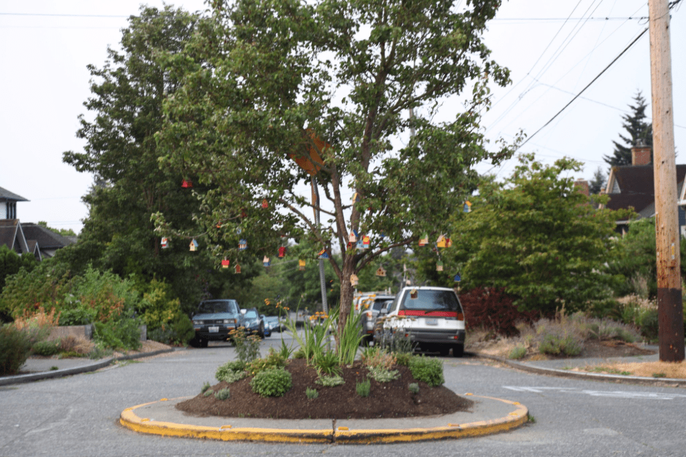 Seattle’s Playful Traffic Circles Tame Neighborhood Streets