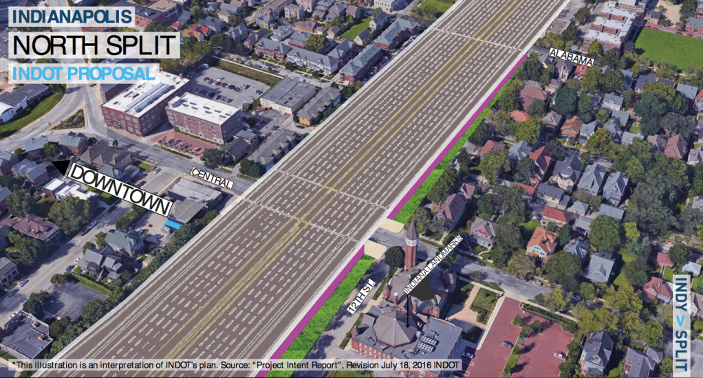 Indiana DOT Wants to Double Down on 1960s-Era Urban Highway