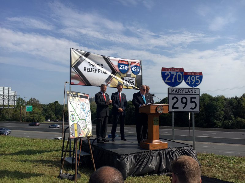 What Happened When Larry Hogan Tried to Claim Wider Highways Would Help the Climate