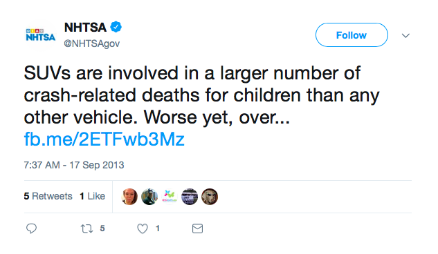 nhtsa tweet 10