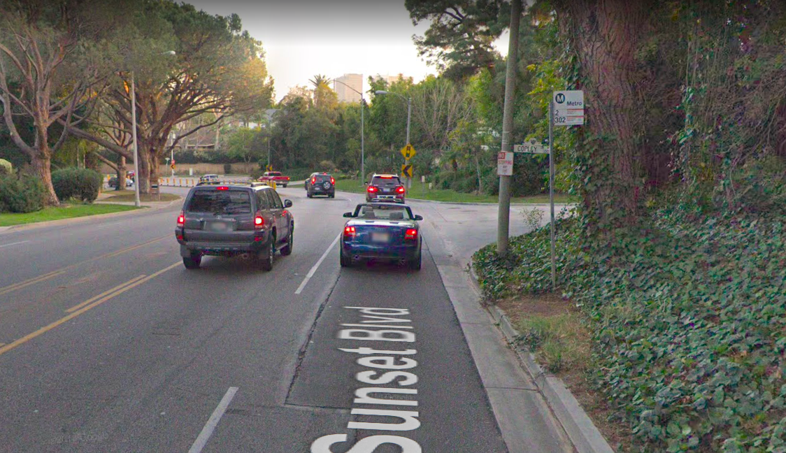 beverly hills bus stop