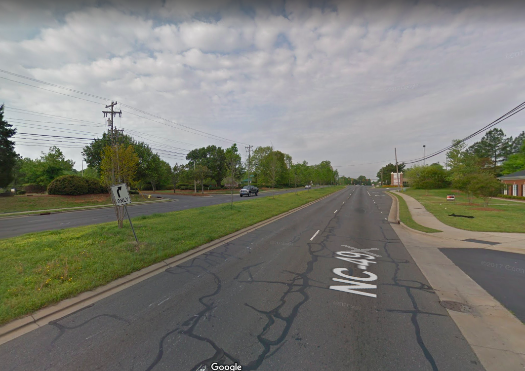 Tyrone Street in Charlotte, where Arnulfo Salazar was killed.