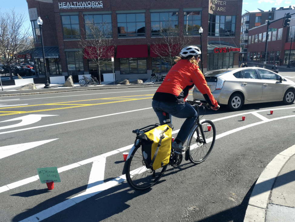 Cyclists are Using Red Cups to Protest Unsafe Bike Lanes