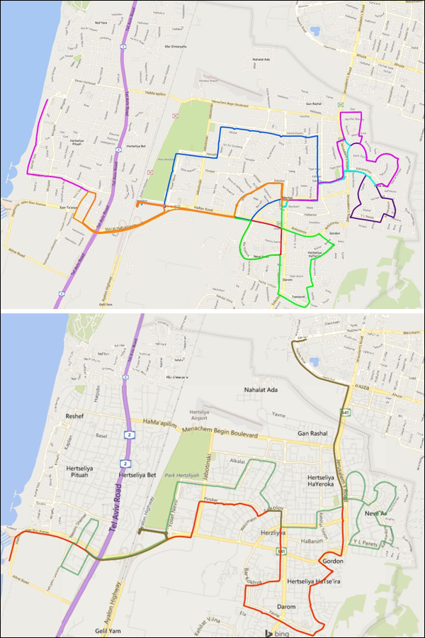 israel bus before and after