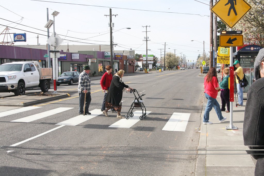 ‘Pedestrian-Friendly’ Portland Crosses Out Crosswalks