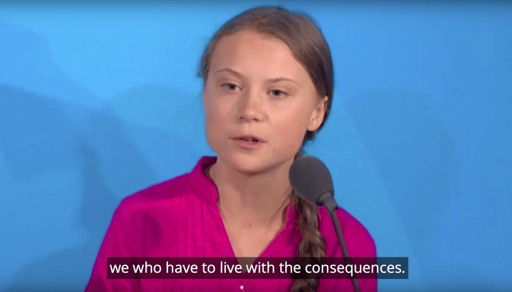 Must Watch: Greta Thunberg Speaks Truth to Power