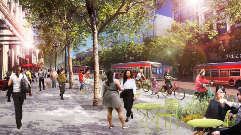 OUT, DAMN CARS! ‘Better Market Street’ Approved!