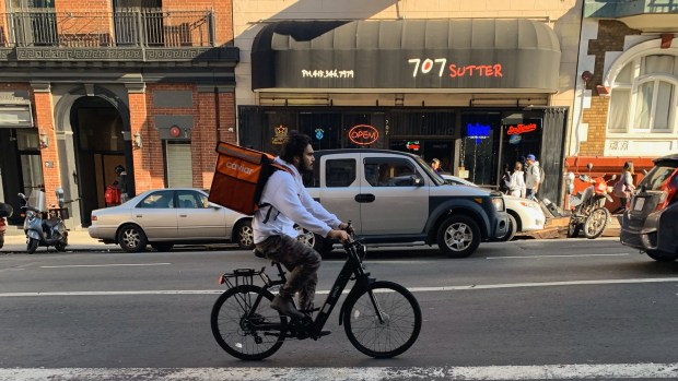 For Bike Delivery Gig Workers, ‘Workplace Safety’ is Frought