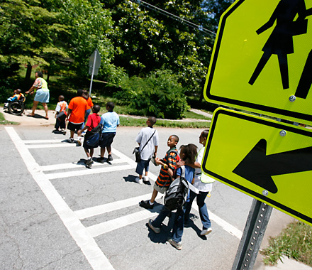 Safe Routes to School Drops Recommendation of Police Enforcement