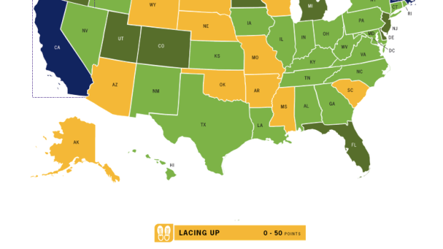 California Doing Okay, Not Bad, on Walkability – But It’s a Low Bar