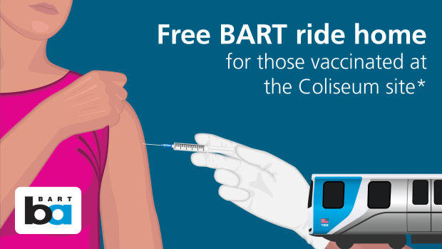 Pedestrians Banned from Coliseum Vaccination Site