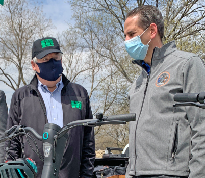 DOT Leader Goes off Script; Says He Favors Helmet Laws