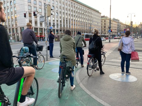 A tale of two cities: What cycling in Vienna and Budapest reminded me about Chicago