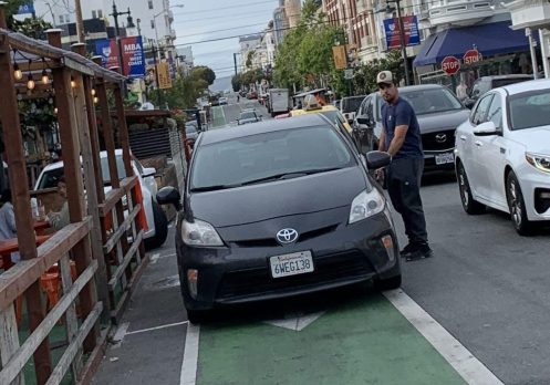 Motorist Assaults Cyclist on Polk