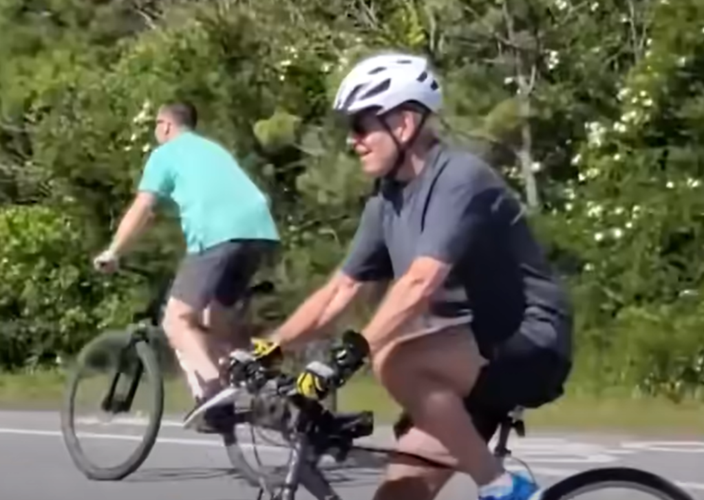 Monday’s Headlines Are Biking With Biden
