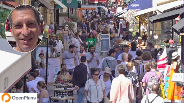STREETFILMS: The Peaceful Pedestrian Plazas of Paris … And What They Can Teach Us
