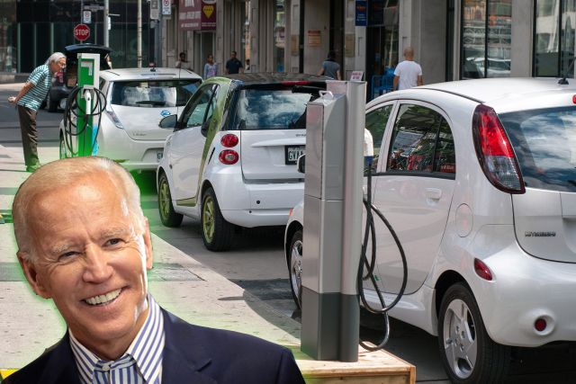 Thousands of Chargers for Heavy E-Cars Are Coming to a Sidewalk Near You 