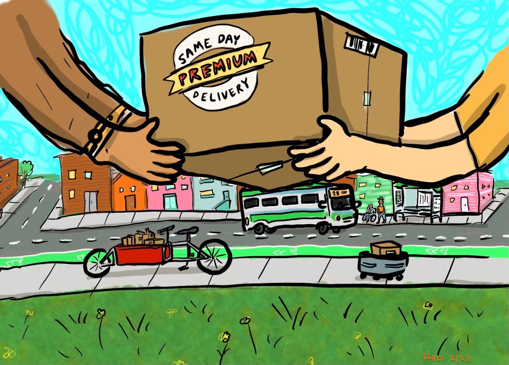 Opinion: It’s Time to Rethink One-Hour Deliveries