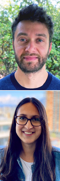 Derek Epp and Megan Dias
