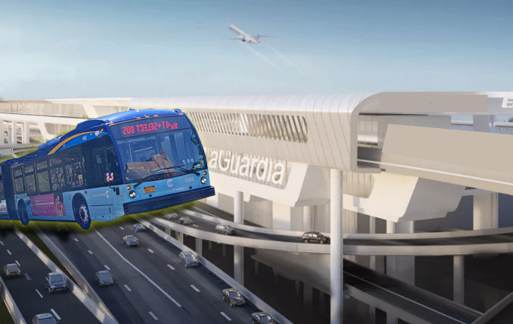 NYC Scraps Airport Monorail for Thrilling New Tech — The Bus!