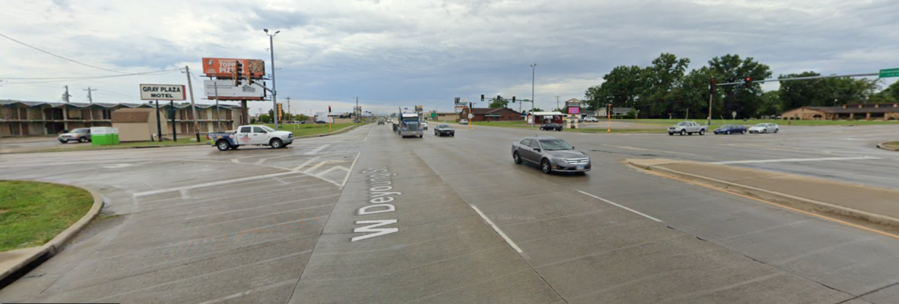 West DeYoung and North Russell Streets in Marion, Ill. Photo: Google Maps