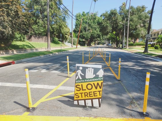 New Calif. Slow Streets Offer a Sampler Platter of Quick-Build Safety Strategies