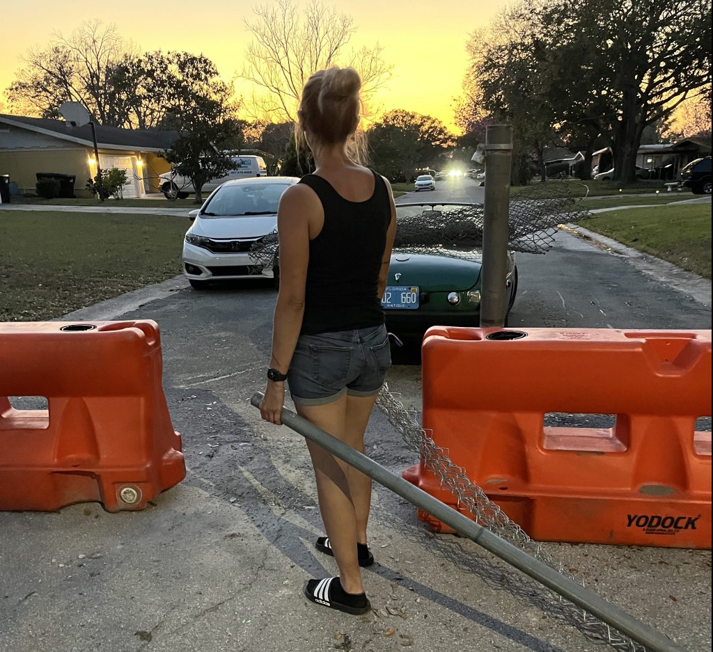 What One Florida Woman’s Act of Street ‘Vandalism’ Says About the Sad State of Pedestrian Access in America