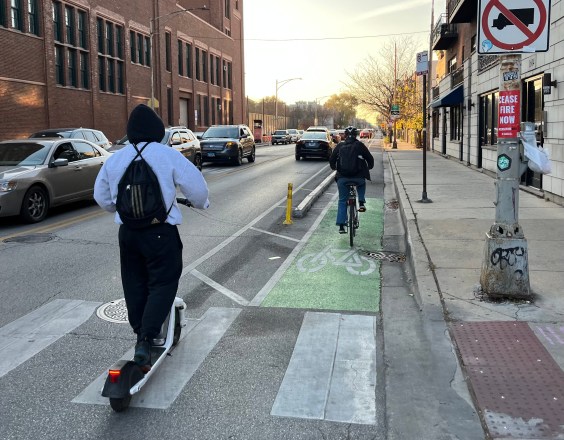 Study: Improving Bike Network Can Keep Scooter Riders Off Sidewalks