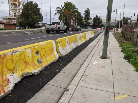 Commentary: Why We Need Concrete Barrier ‘Speed Limiters’ — Streetsblog USA