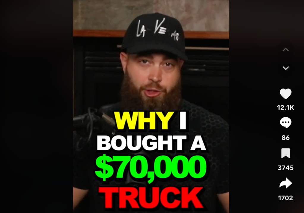 TikTok Influencers Are Encouraging You to Use ‘Tax Hacks’ To Buy Huge SUVs and Trucks