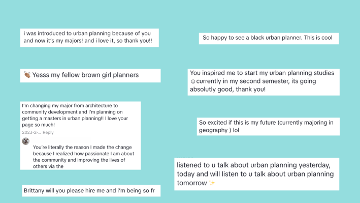 Viewers on Tiktok digged into Urban Planning. 