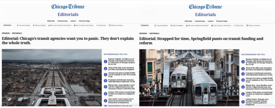Inside the Chicago Tribune’s Come-to-Jesus Moment on Transit Funding