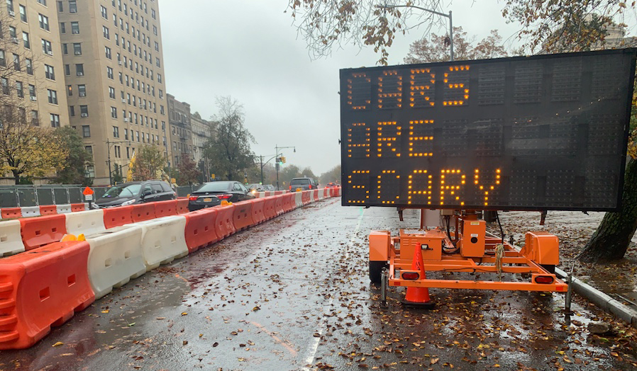 Denver Activists Hijack Road Signs To Decry The Dangers of Automobility