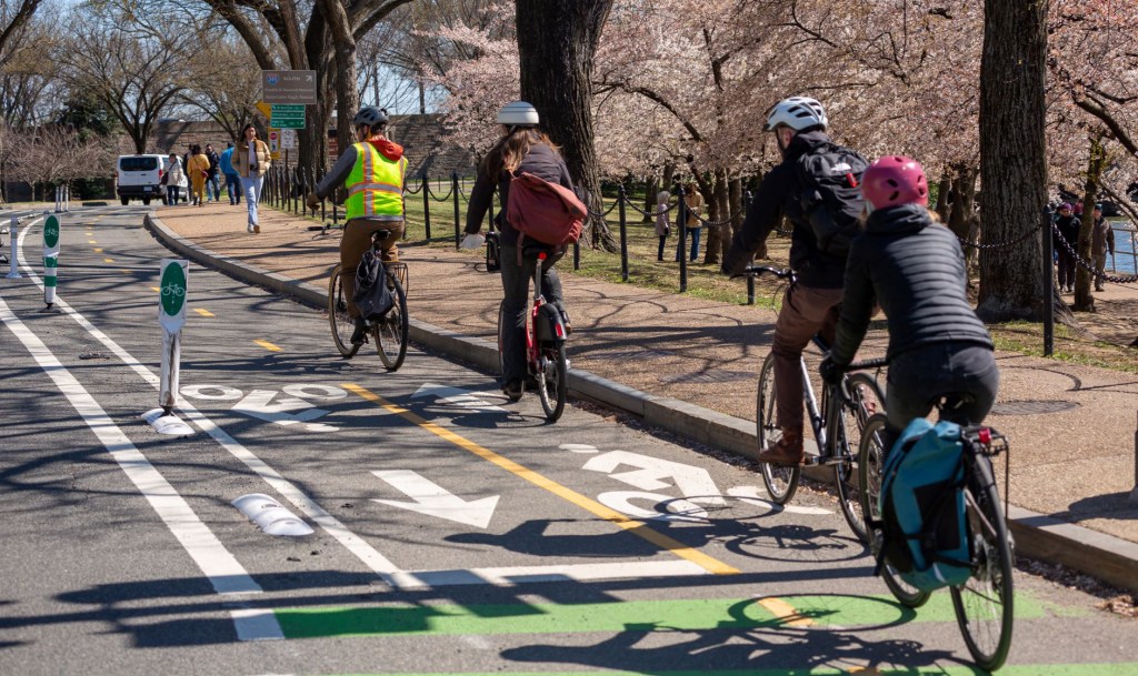 D.C. Advocates Sue To Save Key Bike Lane From Trump Teardown