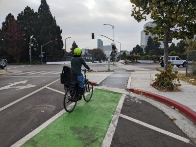 Check Out Oakland’s New ‘Ride Up Bulb-Out’
